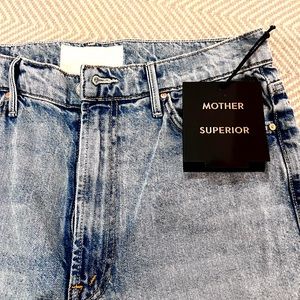 Mother The Swooner Rascal Ankle in Blue size 30